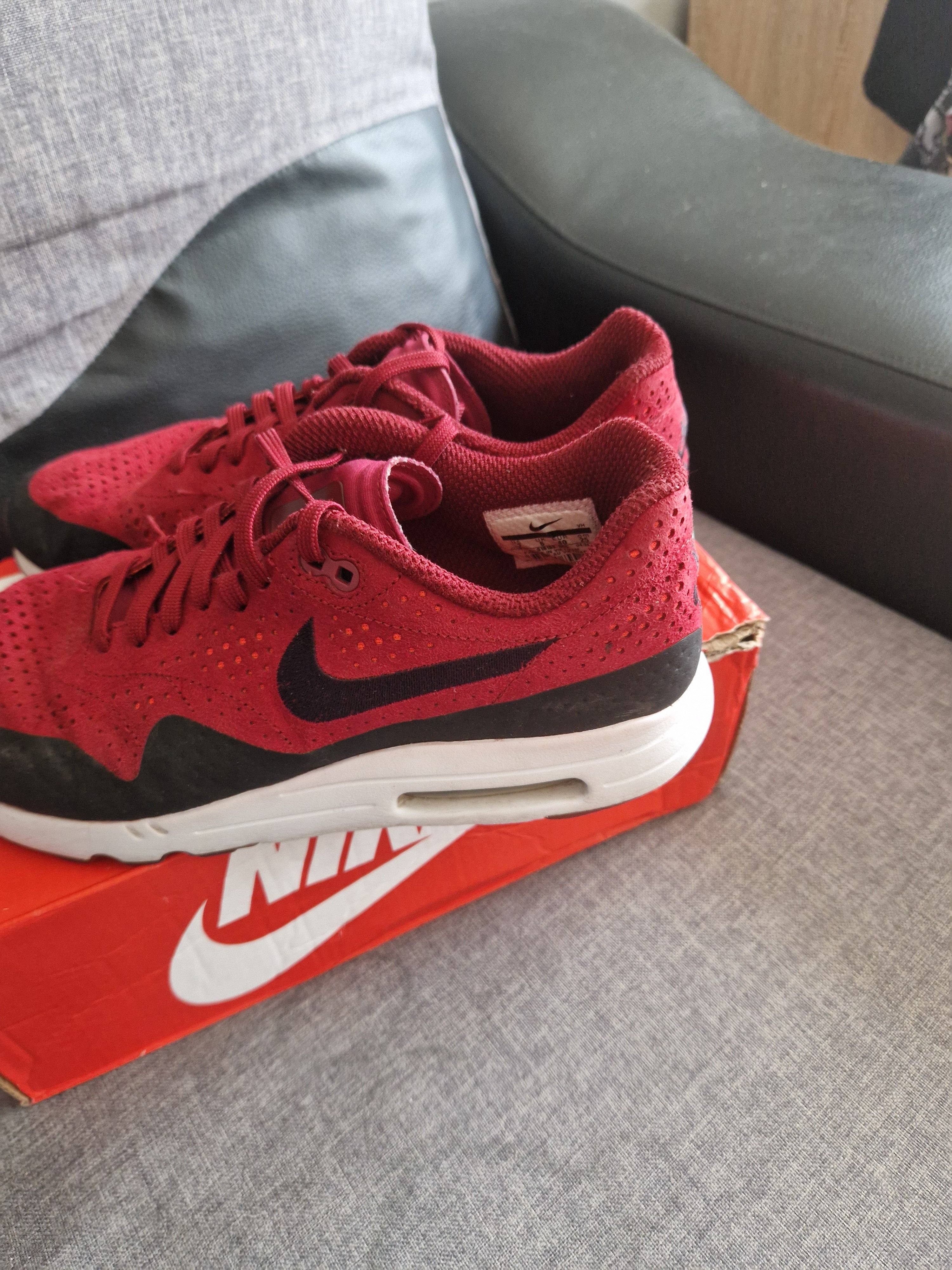 Damskie / Unisex Nike Air Max 1 Ultra Moire Bordo rozm. 40 (wkładka 25 cm)