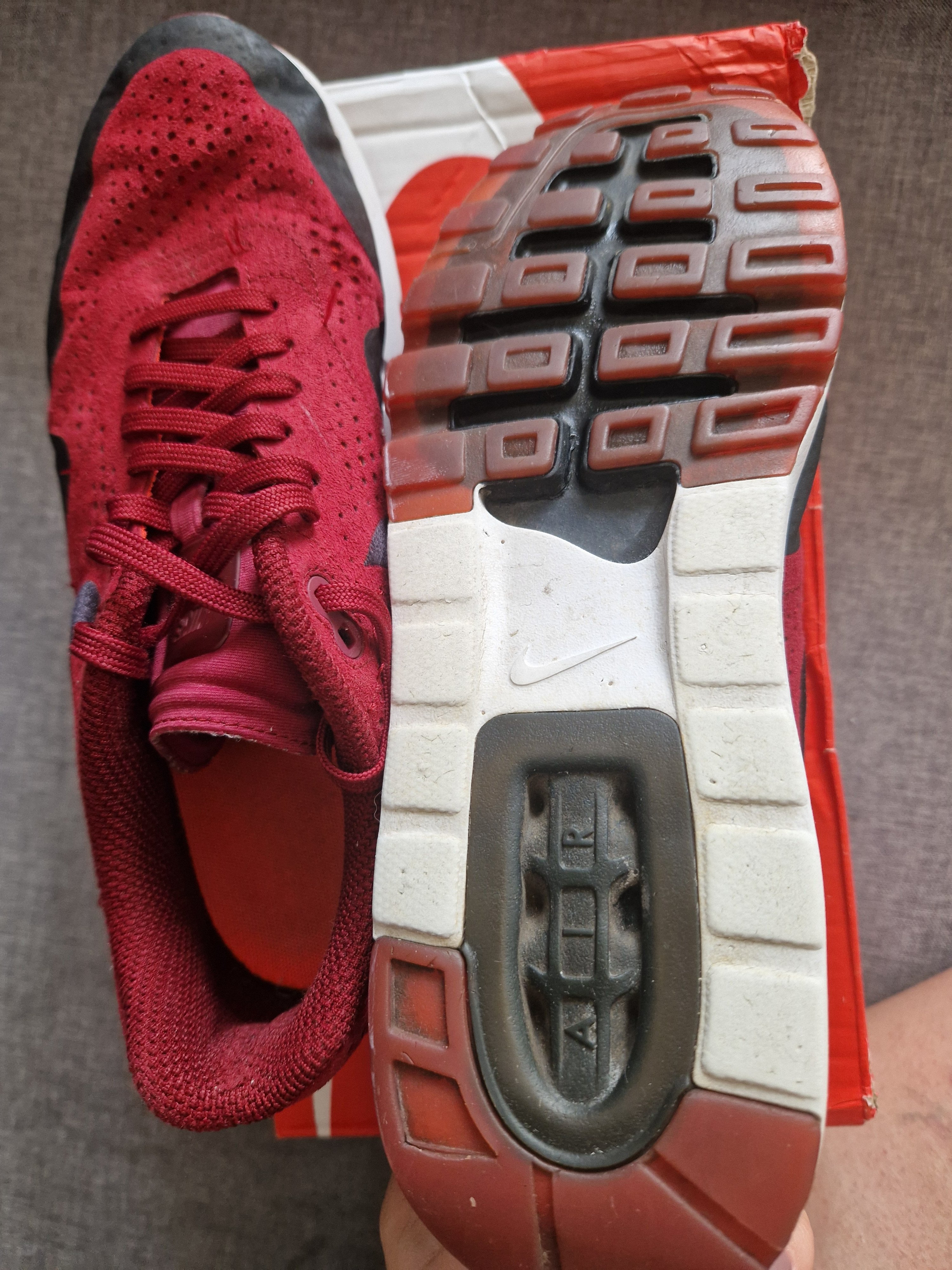 Damskie / Unisex Nike Air Max 1 Ultra Moire Bordo rozm. 40 (wkładka 25 cm)