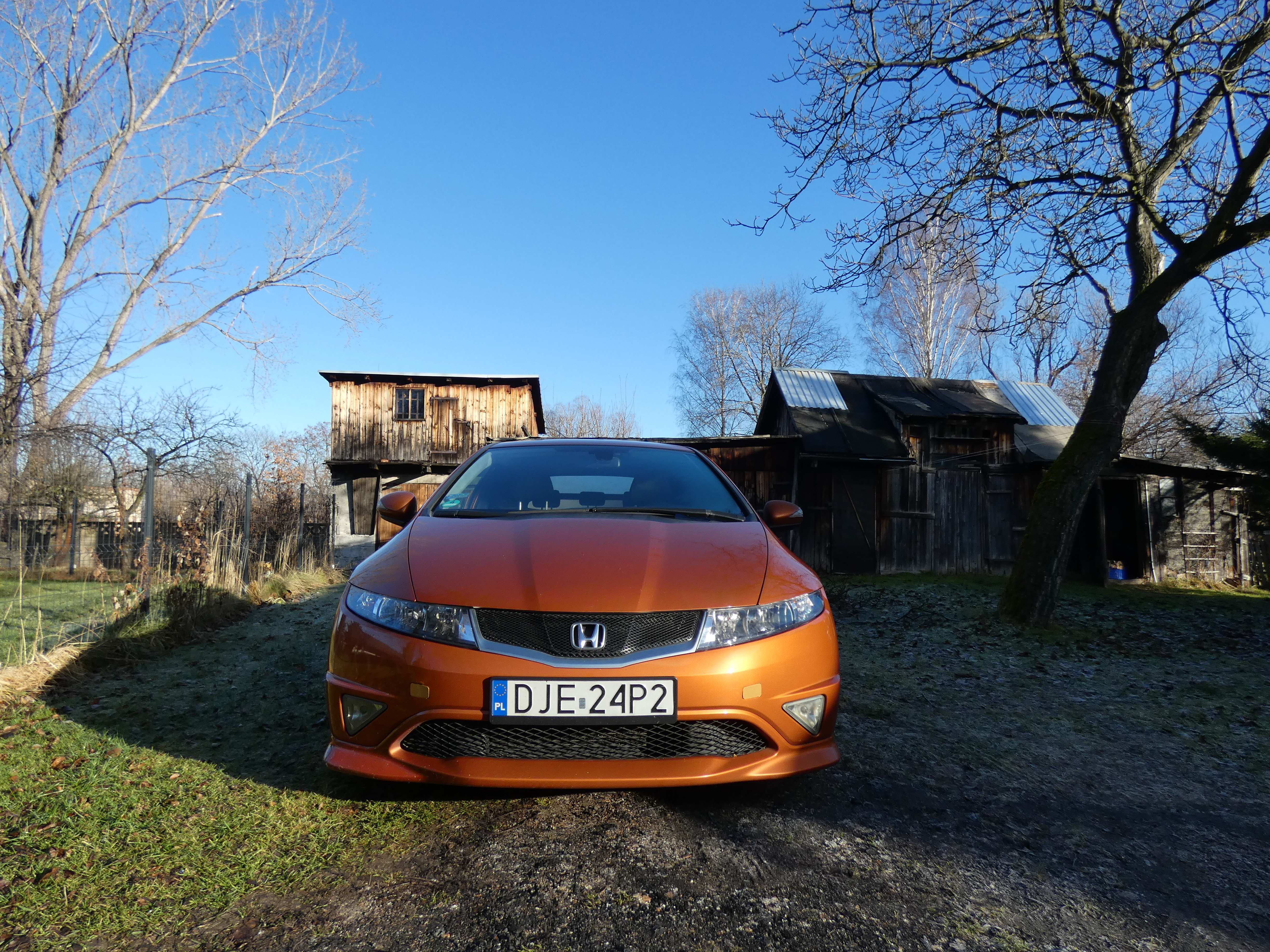 Honda Civic 2009r. 1.4 i-VTEC Type S, benzyna + LPG, przebieg 196 300 km