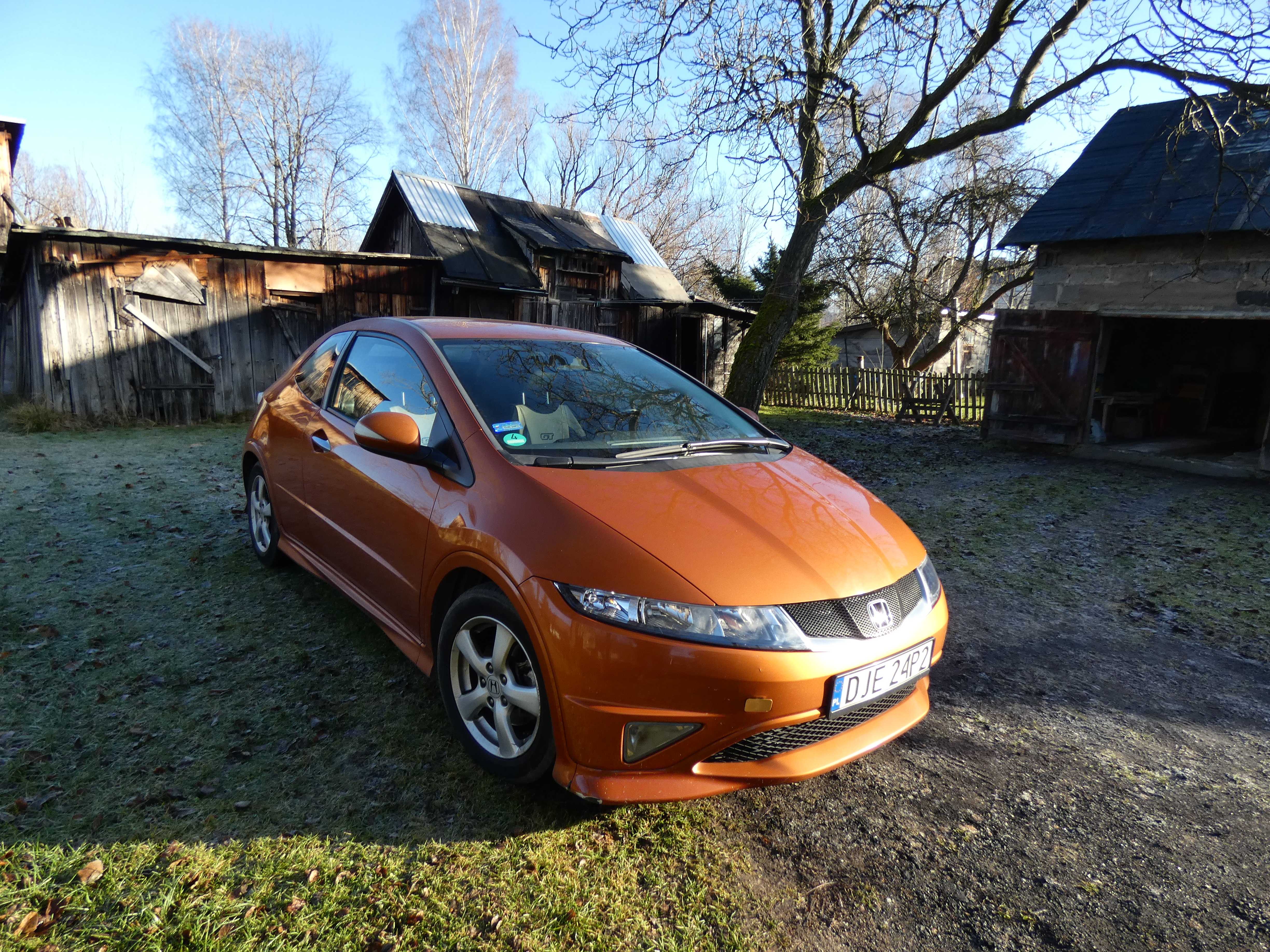 Honda Civic 2009r. 1.4 i-VTEC Type S, benzyna + LPG, przebieg 196 300 km