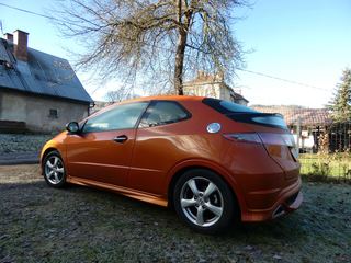 Honda Civic 2009r. 1.4 i-VTEC Type S, benzyna + LPG, przebieg 196 300 km