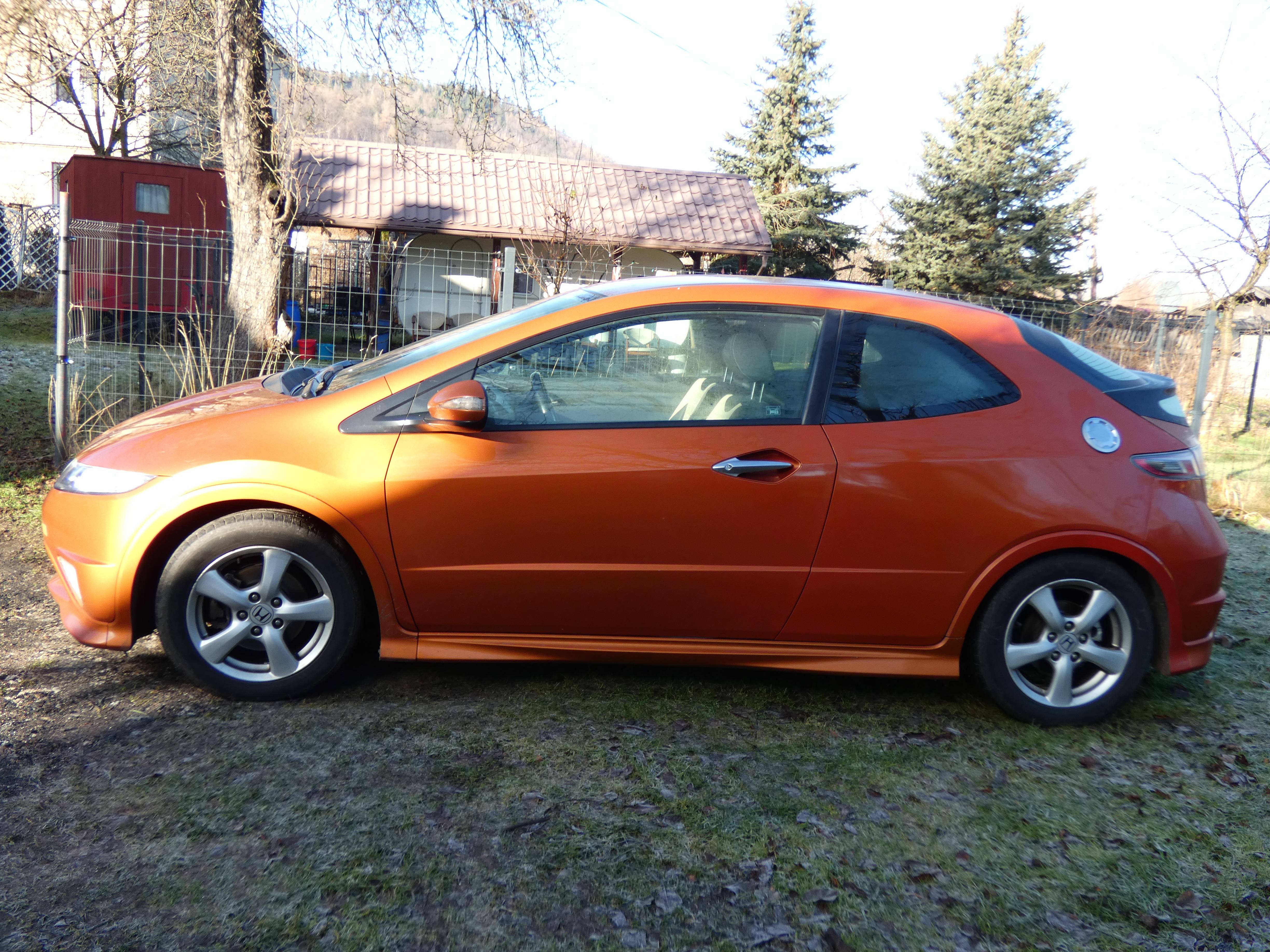Honda Civic 2009r. 1.4 i-VTEC Type S, benzyna + LPG, przebieg 196 300 km