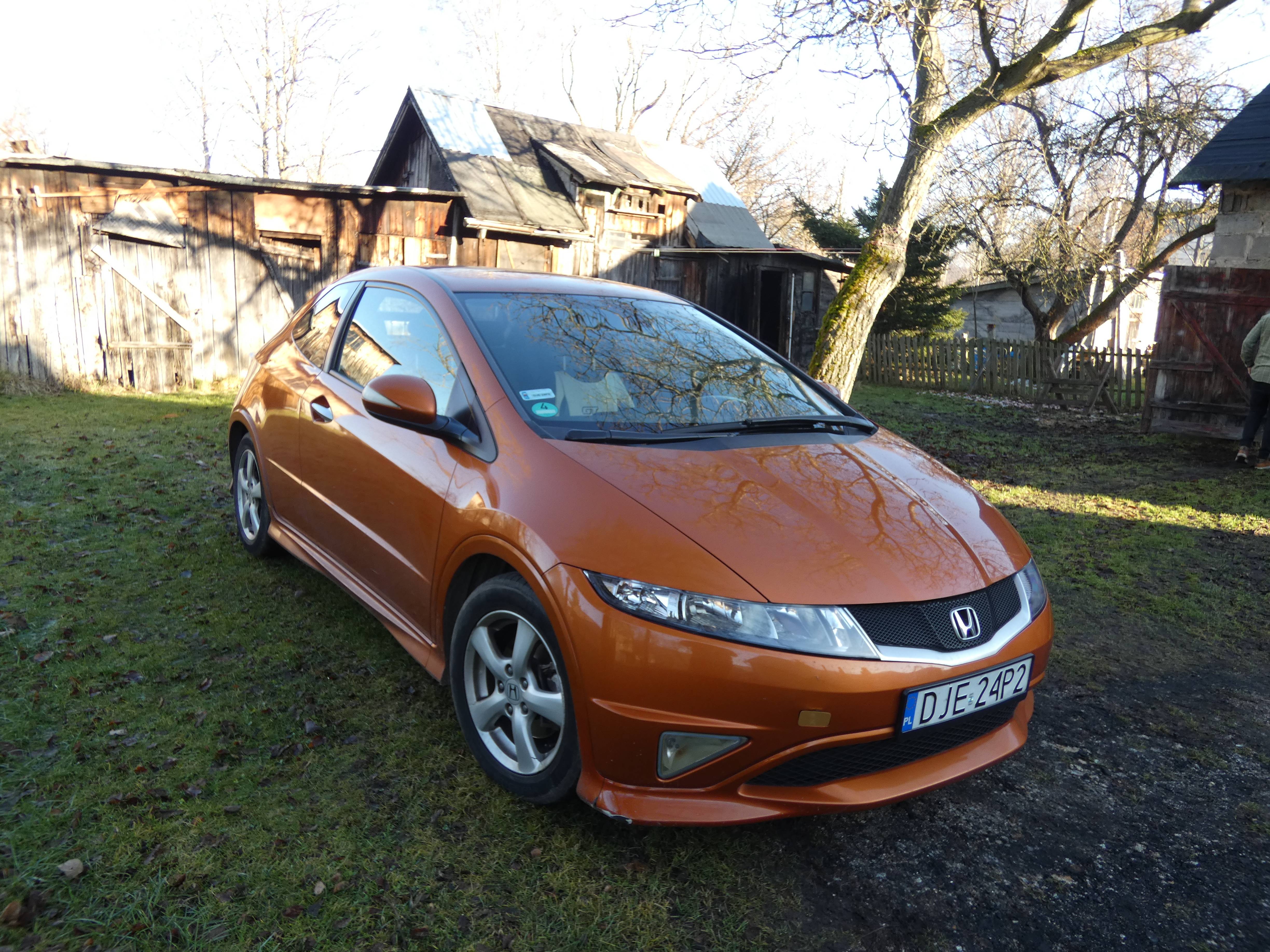 Honda Civic 2009r. 1.4 i-VTEC Type S, benzyna + LPG, przebieg 196 300 km
