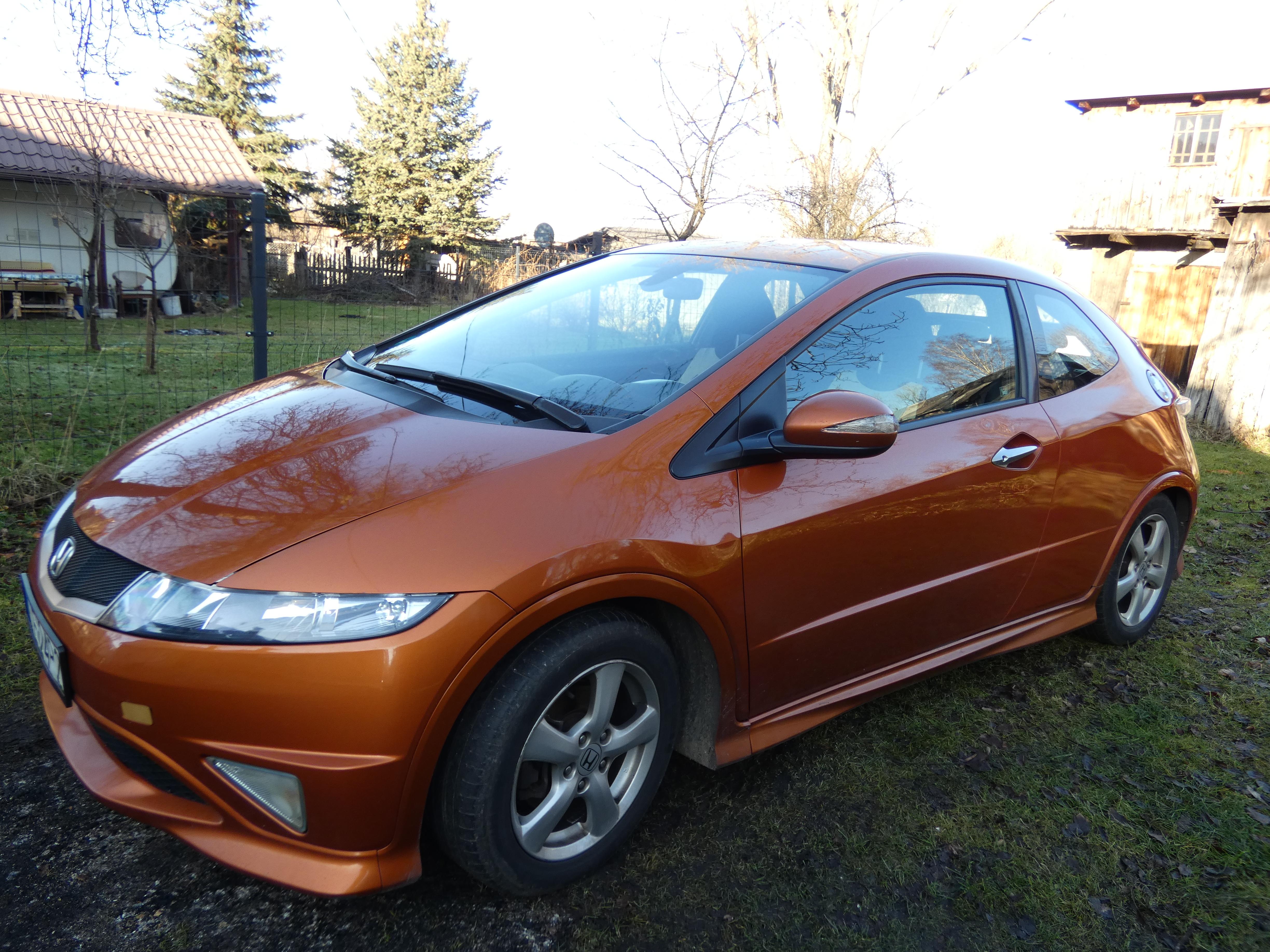 Honda Civic 2009r. 1.4 i-VTEC Type S, benzyna + LPG, przebieg 196 300 km