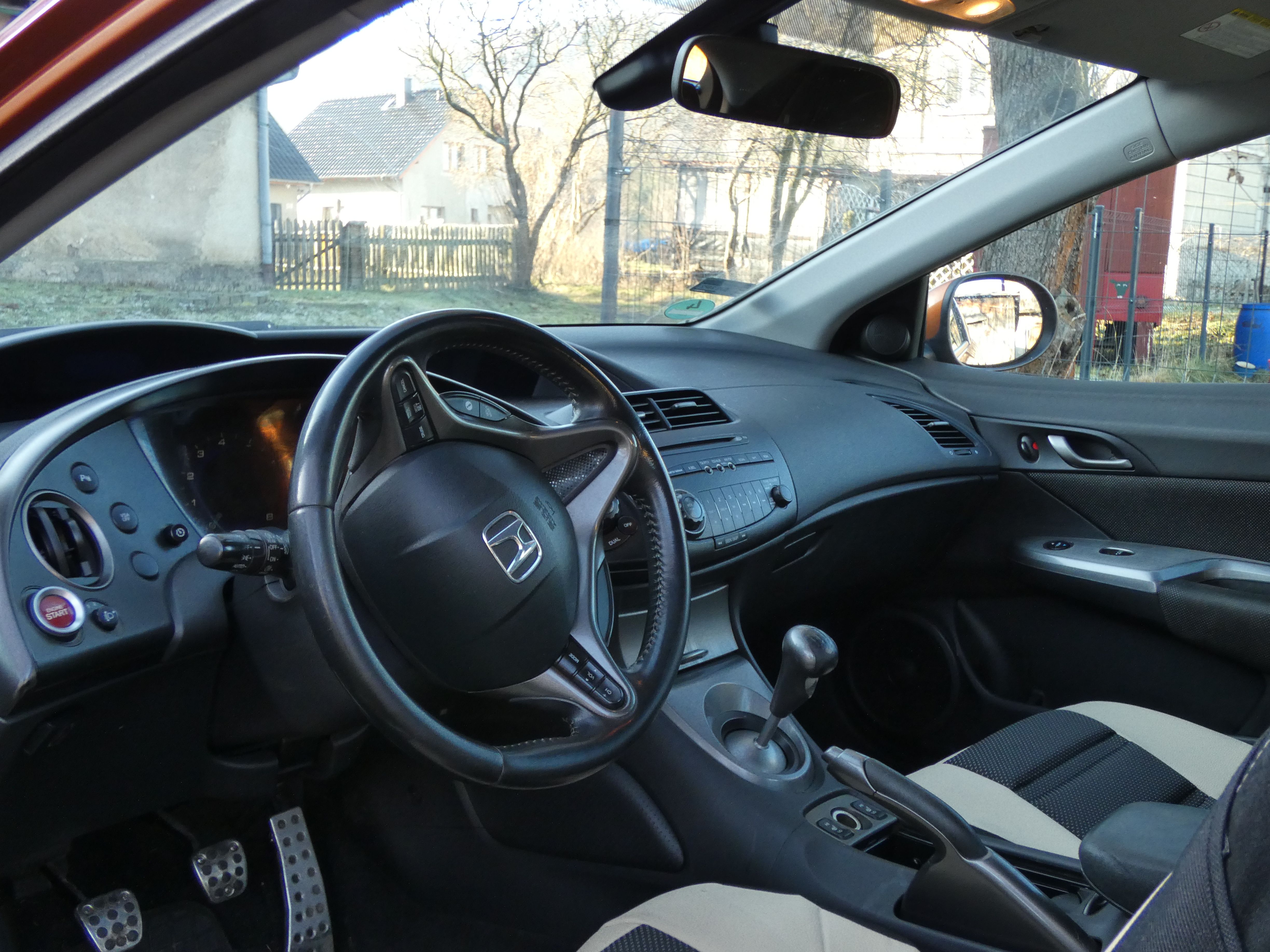 Honda Civic 2009r. 1.4 i-VTEC Type S, benzyna + LPG, przebieg 196 300 km