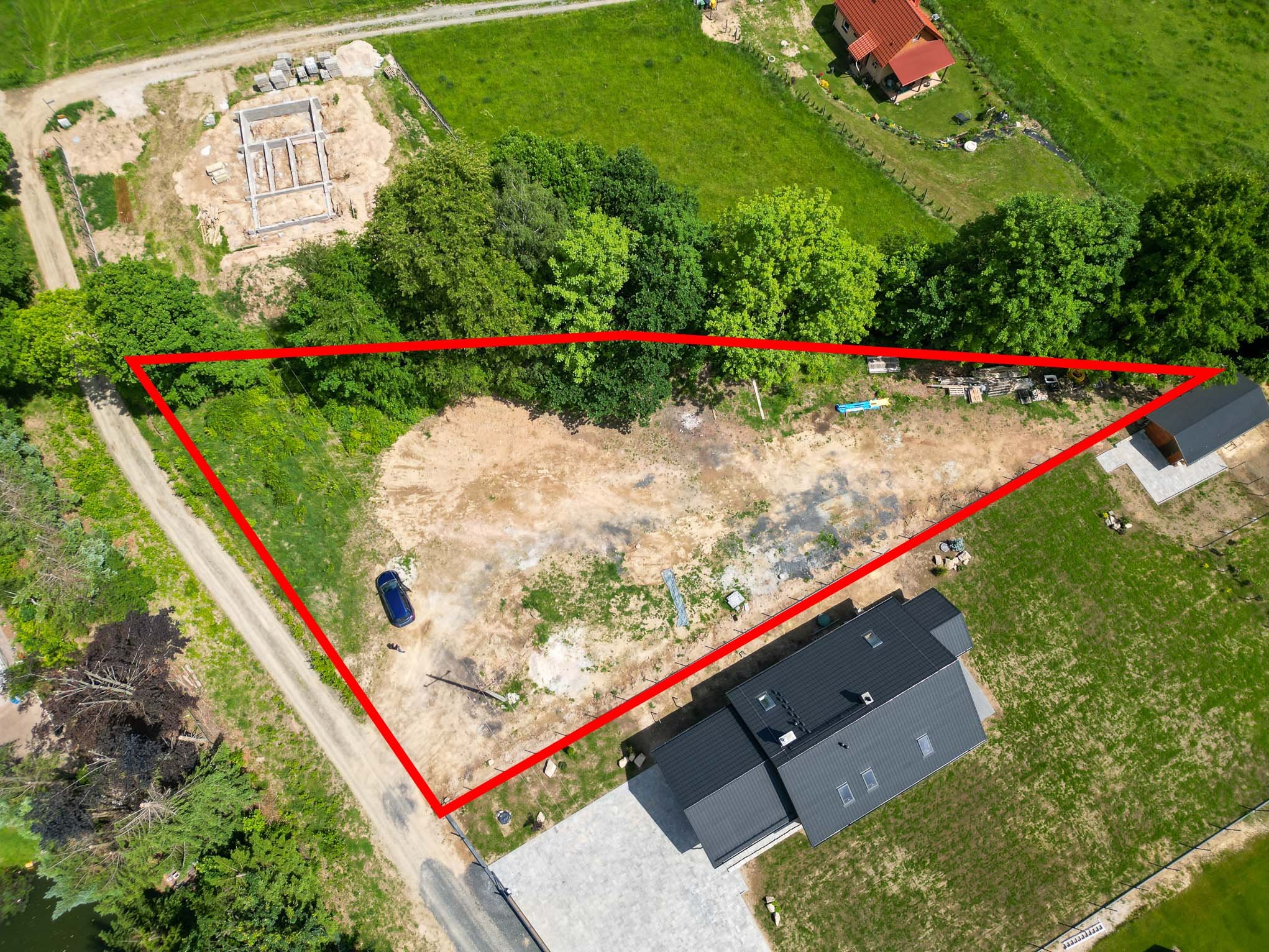 Działka budowlana 1847 m² - Miłków k. Karpacza