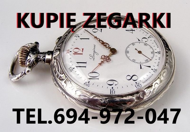Kupię ZEGARKI Męskie naręczne nakręcane oraz kieszonkowe KONTAKT 694972047