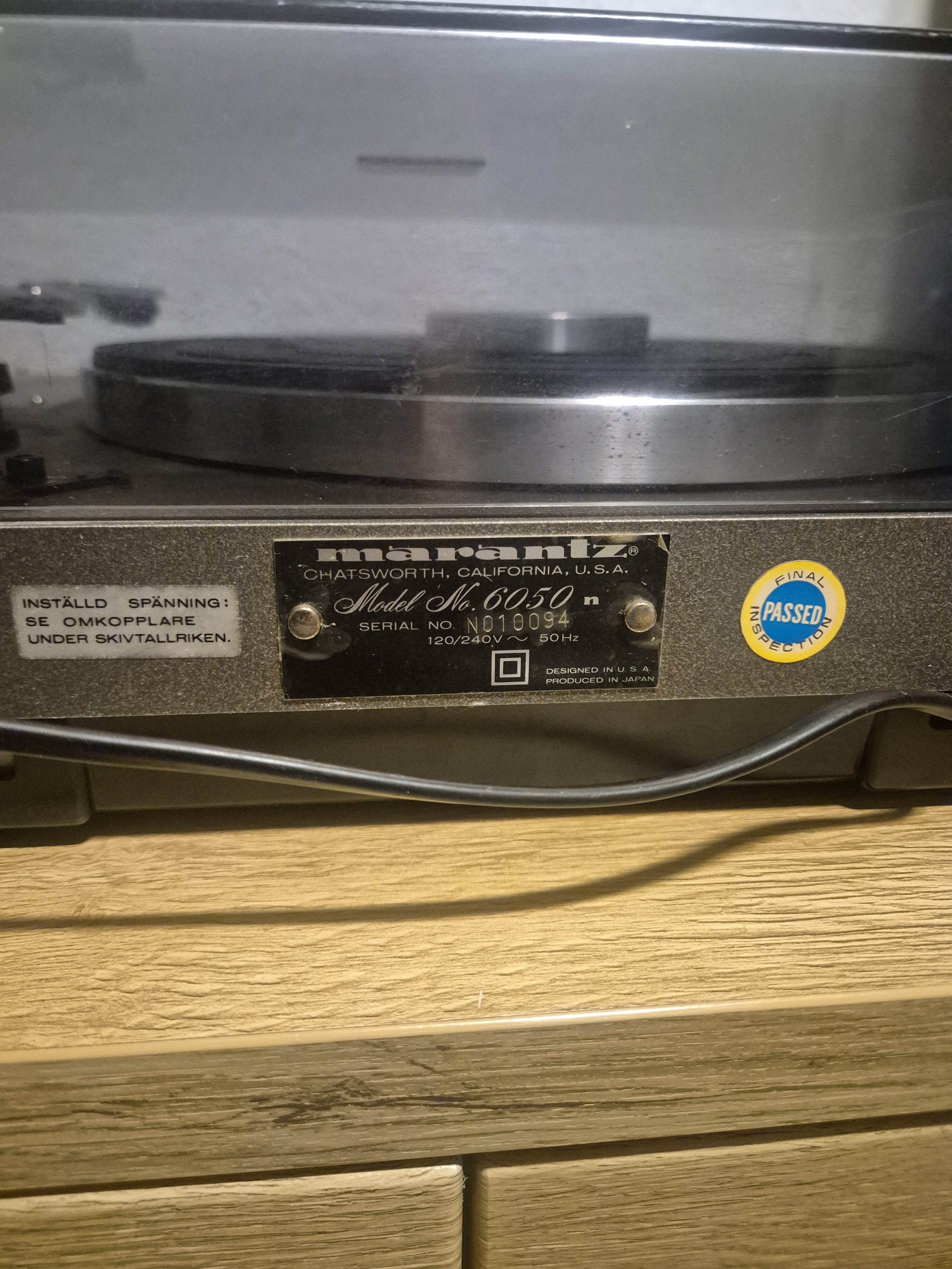 gramofon MARANTZ
