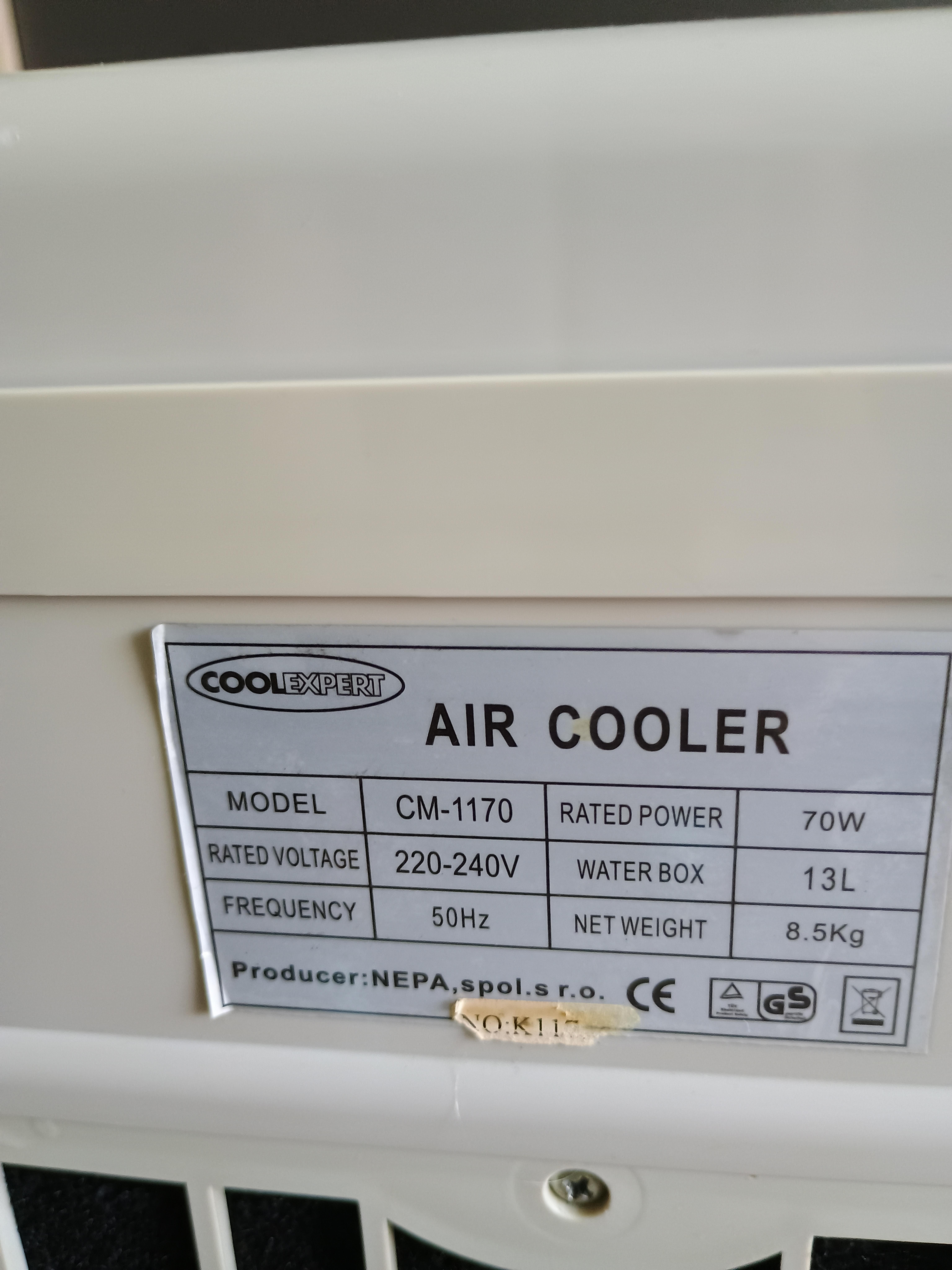 Klimatyzator wodny Coolexpert