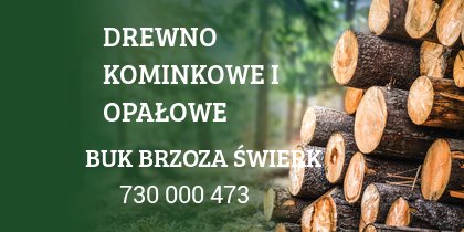 Drewno kominkowe i opałowe SUCHE