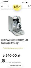 Włoski zestaw domowego baristy: Ekspres kolbowy BFC Perfetta +młynek.