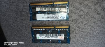 Pamięć RAM ddr3 pc3 4gb +4gb