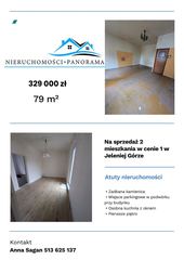 Dwa mieszkania do remontu - Cieplice