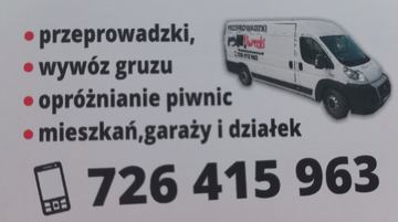Wywóz gruzu gabarytów sprzatanie piwnic mieszkań garaży przeprowadzki