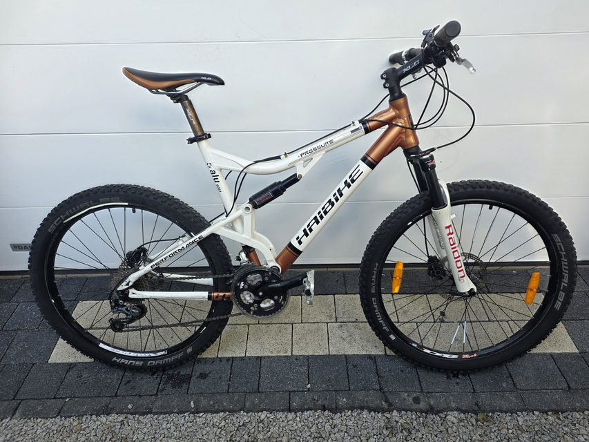 Rower górski HAIBIKE PRESSURE FULL-DEORE,SrSuntour,3x9,rama 21"-mega okazja