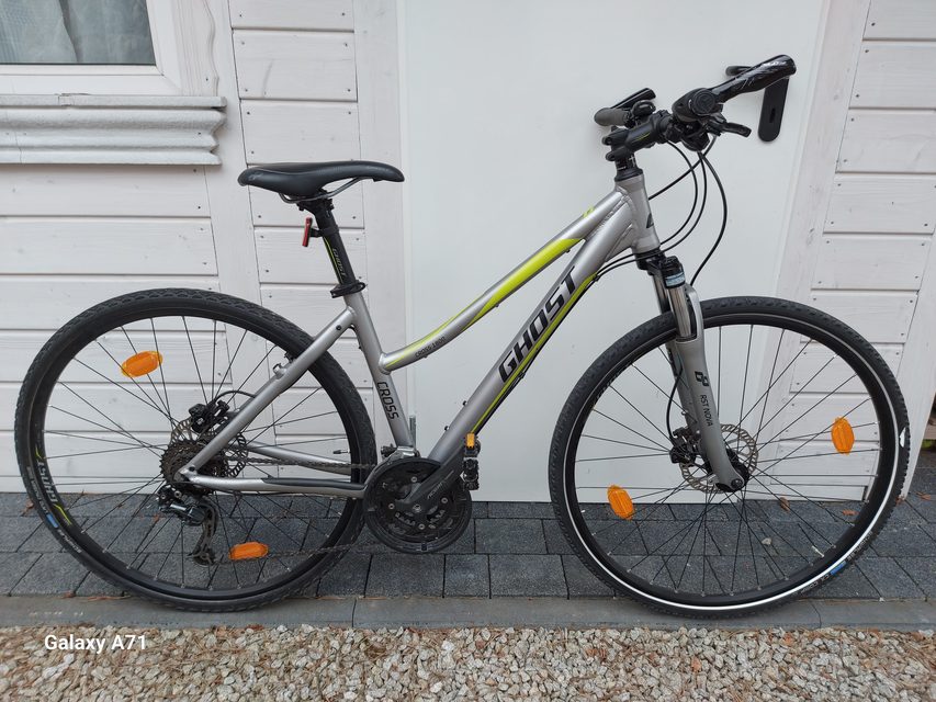 Rower crossowy GHOST CROSS 1800-DEORE,hydraulika,koła 28"-ZADBANY