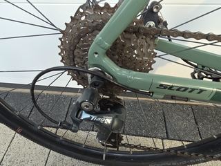 Rower gravel SCOTT SPEEDSTER 30-TIAGRA,tarczówki,2x10,widelec CARBON