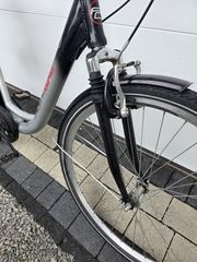 Rower miejski ALU-CITY BIKE-7 biegów SRAM S7,koła 28",rama alu,koszyczek- OKAZJA