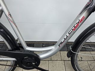 Rower miejski ALU-CITY BIKE-7 biegów SRAM S7,koła 28",rama alu,koszyczek- OKAZJA