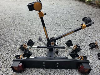 Bagażnik rowerowy ( uchylny ) na 2 rowery na hak-kompletny