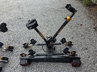 Bagażnik rowerowy ( uchylny ) na 2 rowery na hak-kompletny