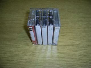 Zestaw kaset magnetofonowych