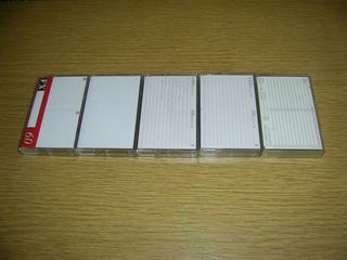 Zestaw kaset magnetofonowych