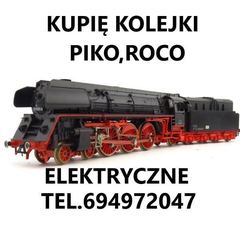 Kupię kolejki elektryczne typu PIKO,ROCO-LOKOMOTYWY,wagony kontakt 694972047