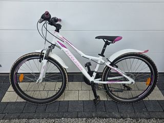 Rower górski KROSS LEA-koła 24 cali,SHIMANO,amortyzator,rama-12cali-ZADBANY