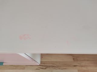 SMÅSTAD Łóżko na antresoli z biurkiem 90x200 cm