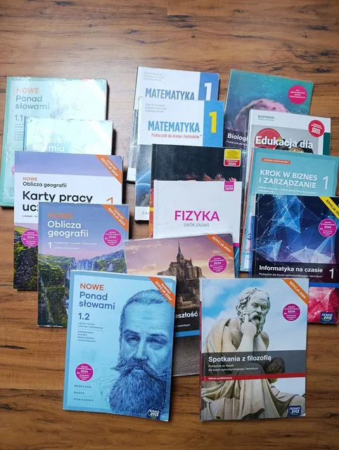 Podręcznik mat fiz Żerom klasa 1
