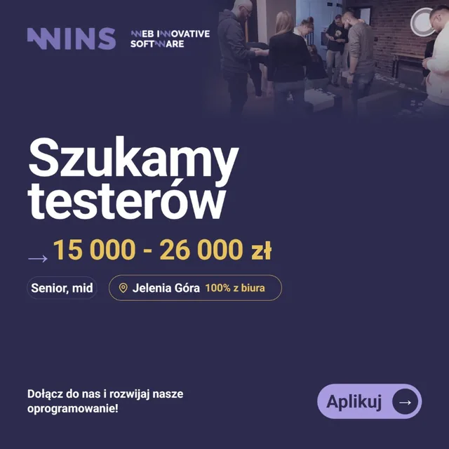 Tester/Testerka oprogramowania