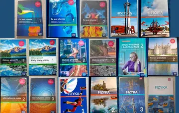 Sprzedam KSIĄŻKI DO 1-3 KLASY liceum/technikum
