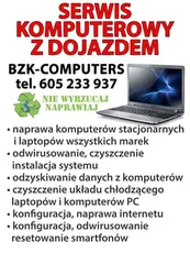 Serwis komputerowy z dojazdem.