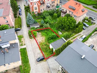 Działka 217 m² z pozwoleniem, Jelenia Góra Centrum